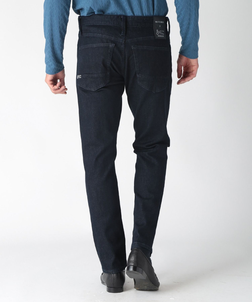 MEN'S BIGI 【DENHAM(デンハム)別注】RAZOR リンス加工デニムパンツ ネイビー