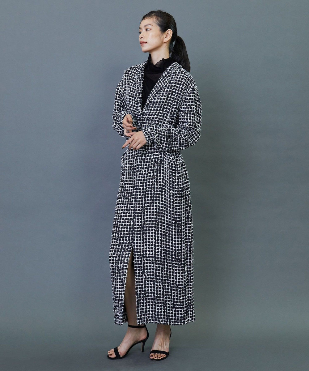 L'EQUIPE COUTURIER リングツイードジャケット ブラック