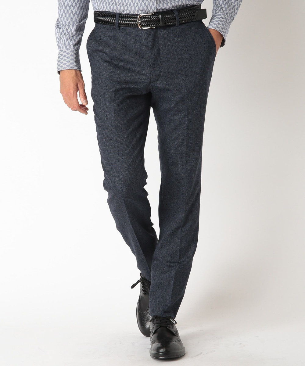 MEN'S BIGI 【ACTIVE TAILOR】アソートストレッチパンツ ネイビー