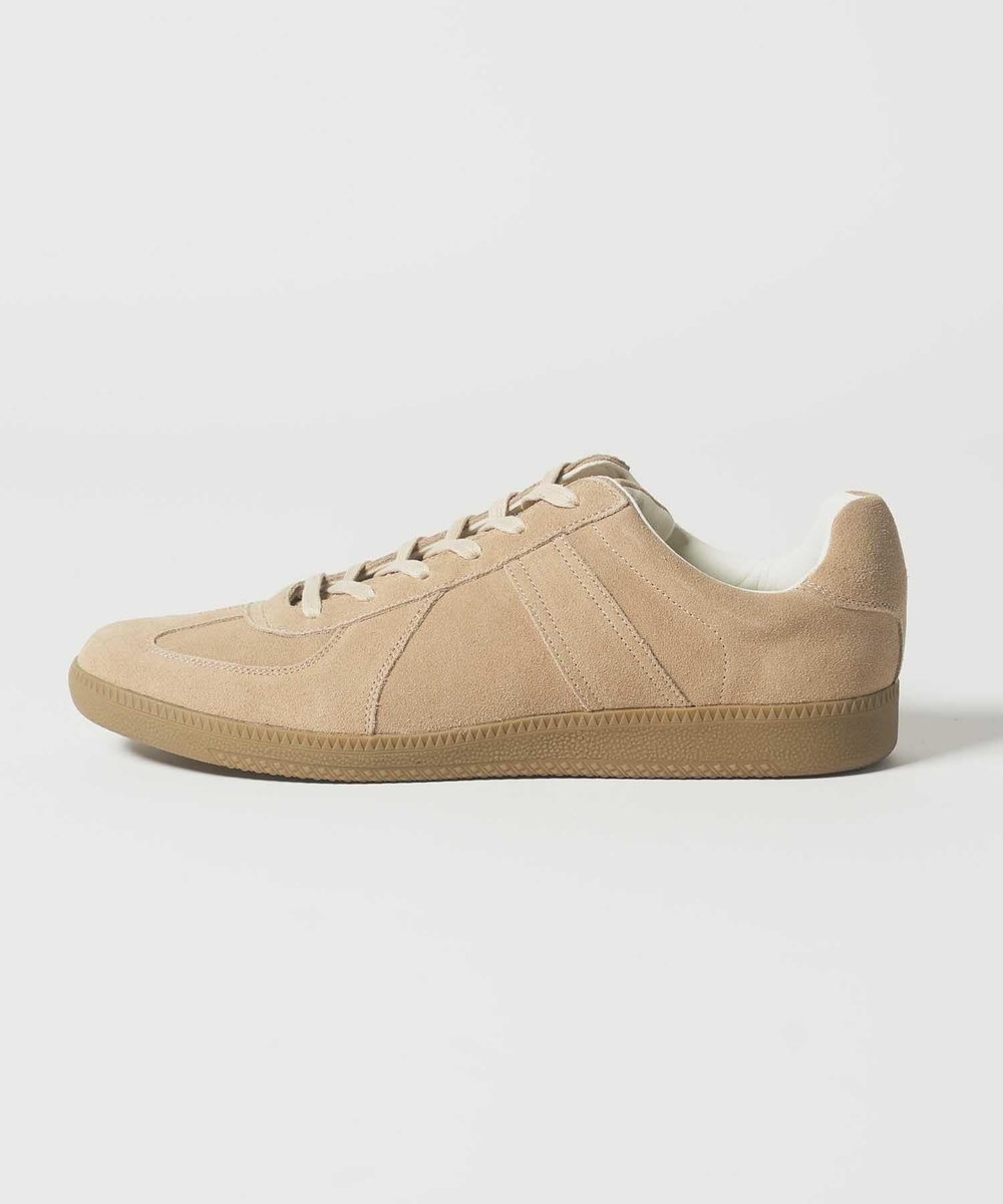UNION STATION 【UNION STATION by MEN’S BIGI 】REPRODUCT MILITALY GERMAN TRAINER ジャーマントレーナー ベージュ