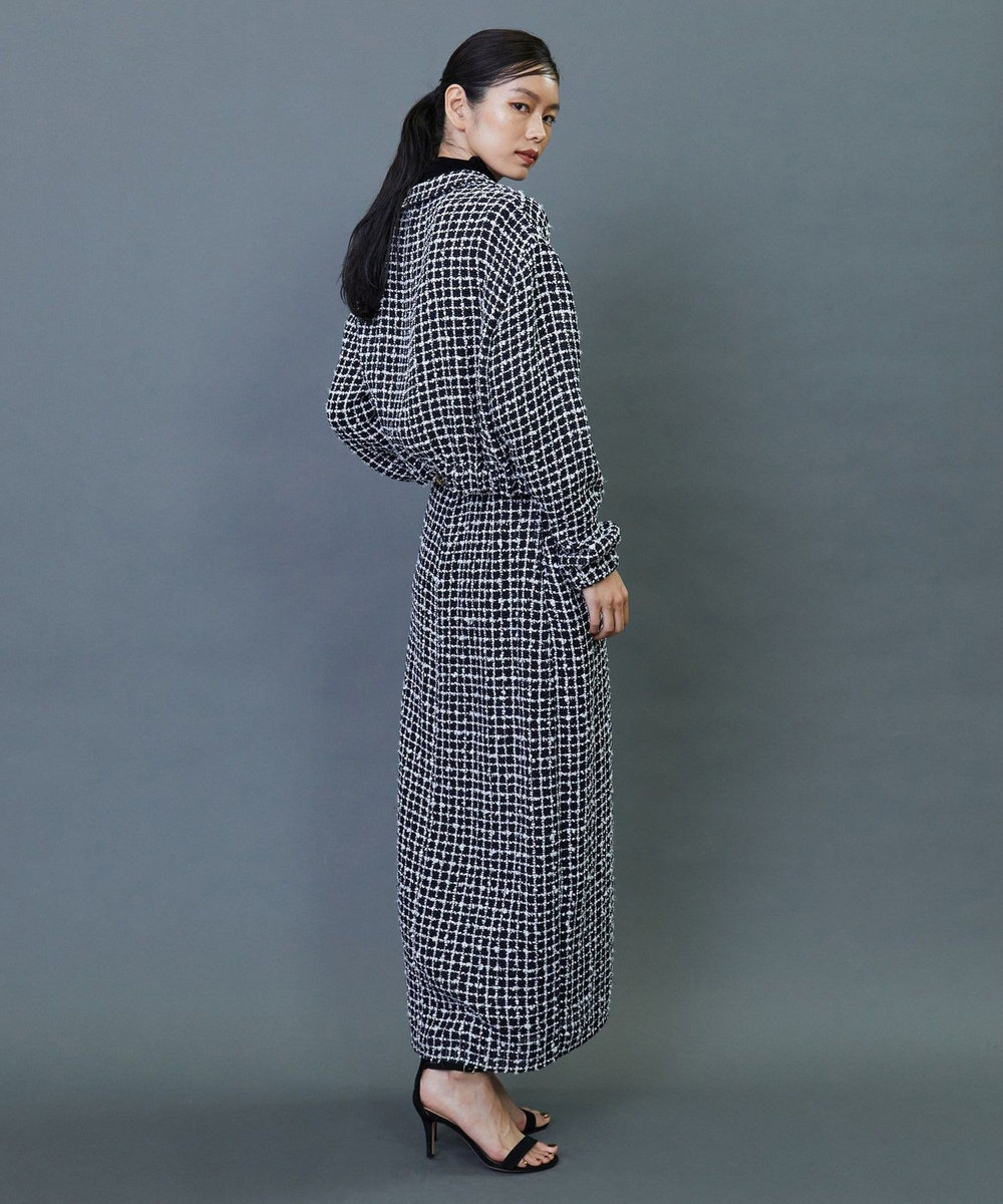 L'EQUIPE COUTURIER リングツイードジャケット ブラック
