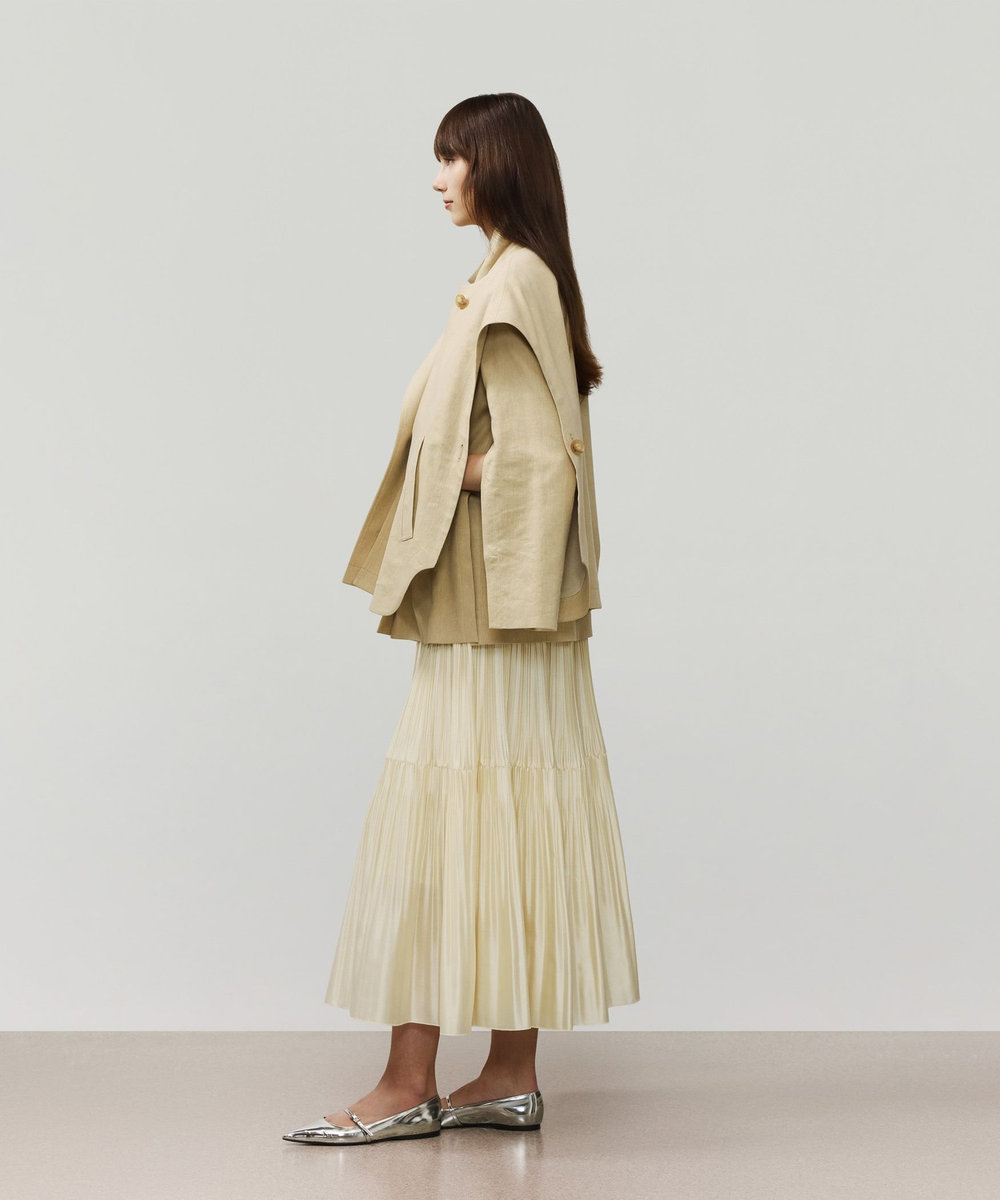 DÉPAREILLÉ VISCORSE LINEN JACKET / ヴィスコースリネンジャケット ベージュ