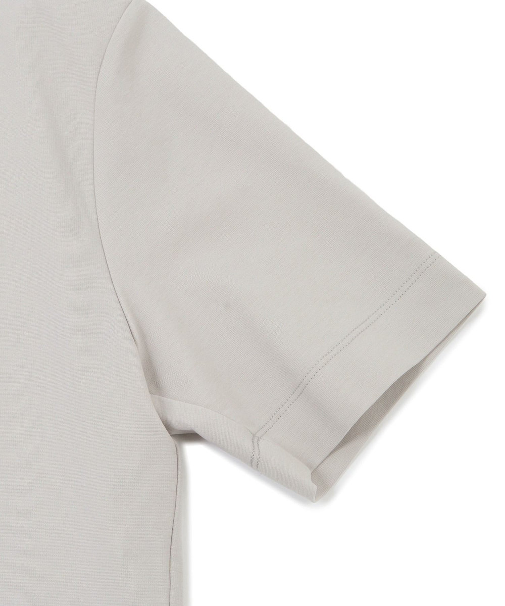 MEN'S BIGI 【ACTIVE TAILOR】シルケットスムースVネックTシャツ グレー