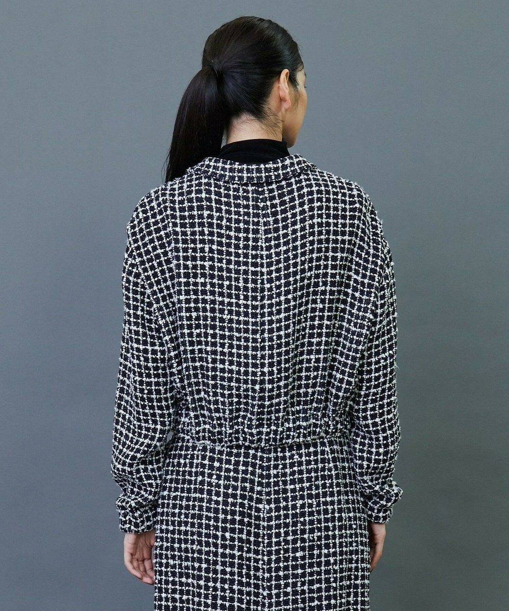 L'EQUIPE COUTURIER リングツイードジャケット ブラック