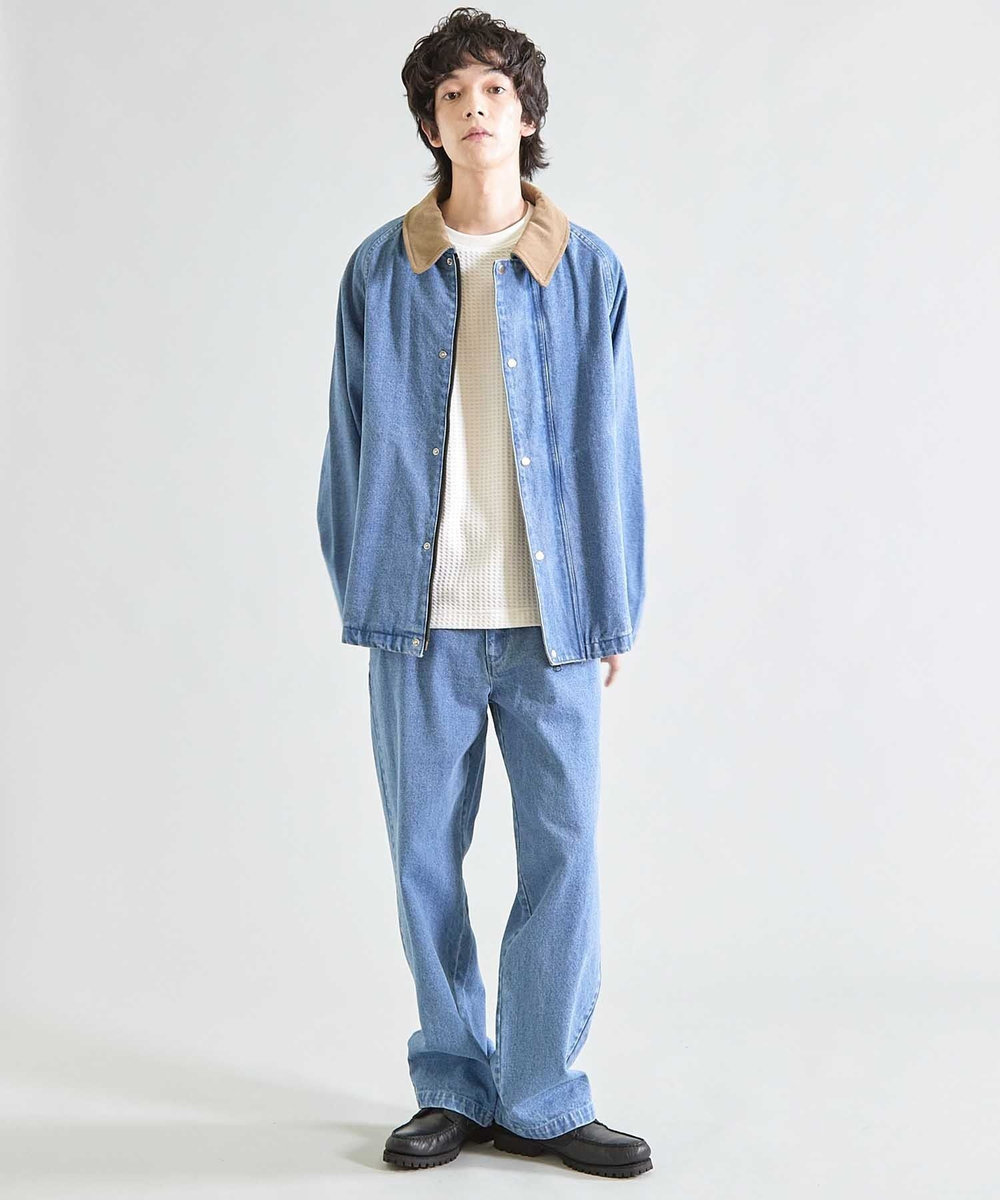 UNION STATION BOXY デニムジャケット ブルー