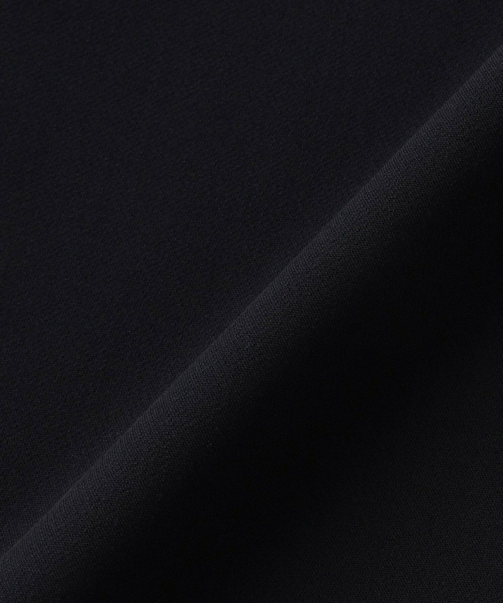 L'EQUIPE ダブルクロスブラウス ネイビー