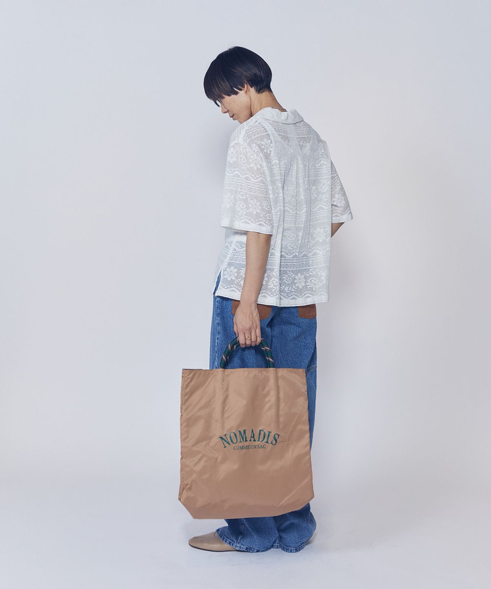 1er Arrondissement 【WEB限定】＜normment（ノーメント）＞コットンレースボタンシャツ オフホワイト