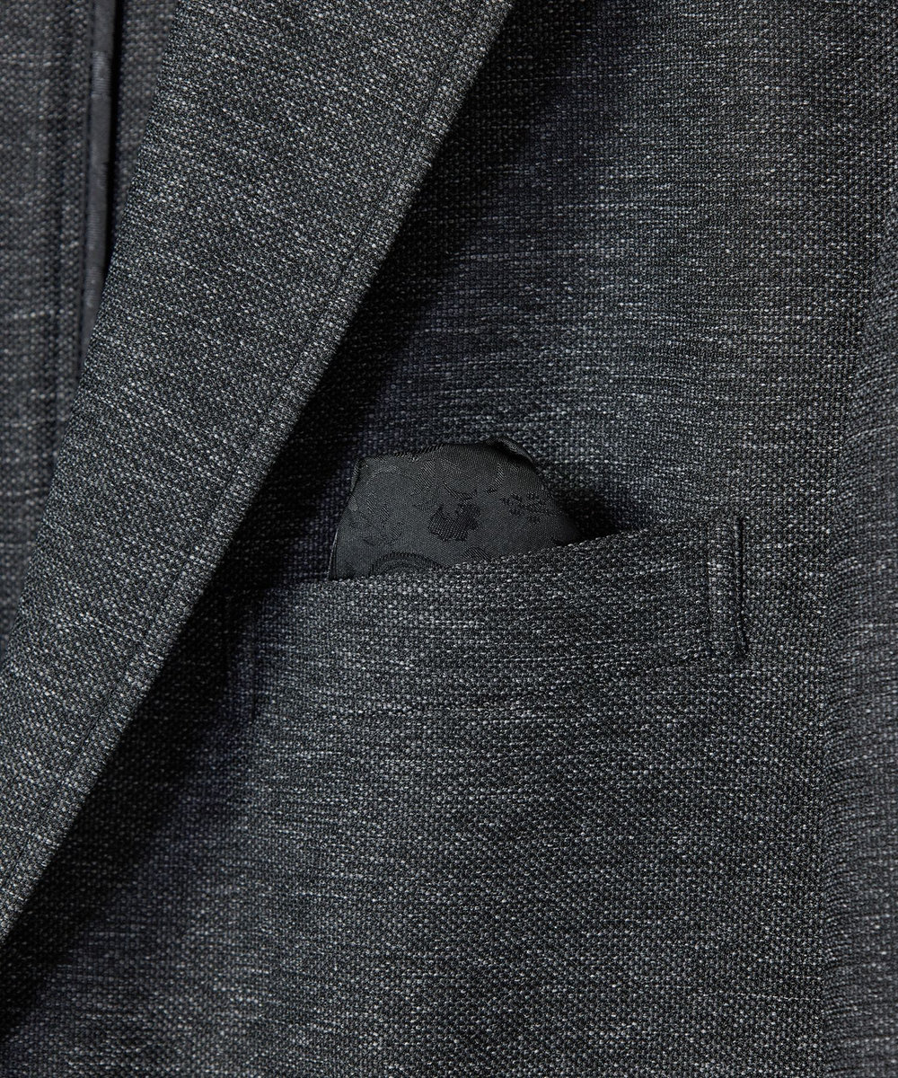 MEN'S BIGI 【ACTIVE TAILOR】カラミメッシュストレッチジャケット＜軽量/通気性/ストレッチ＞ ブラック