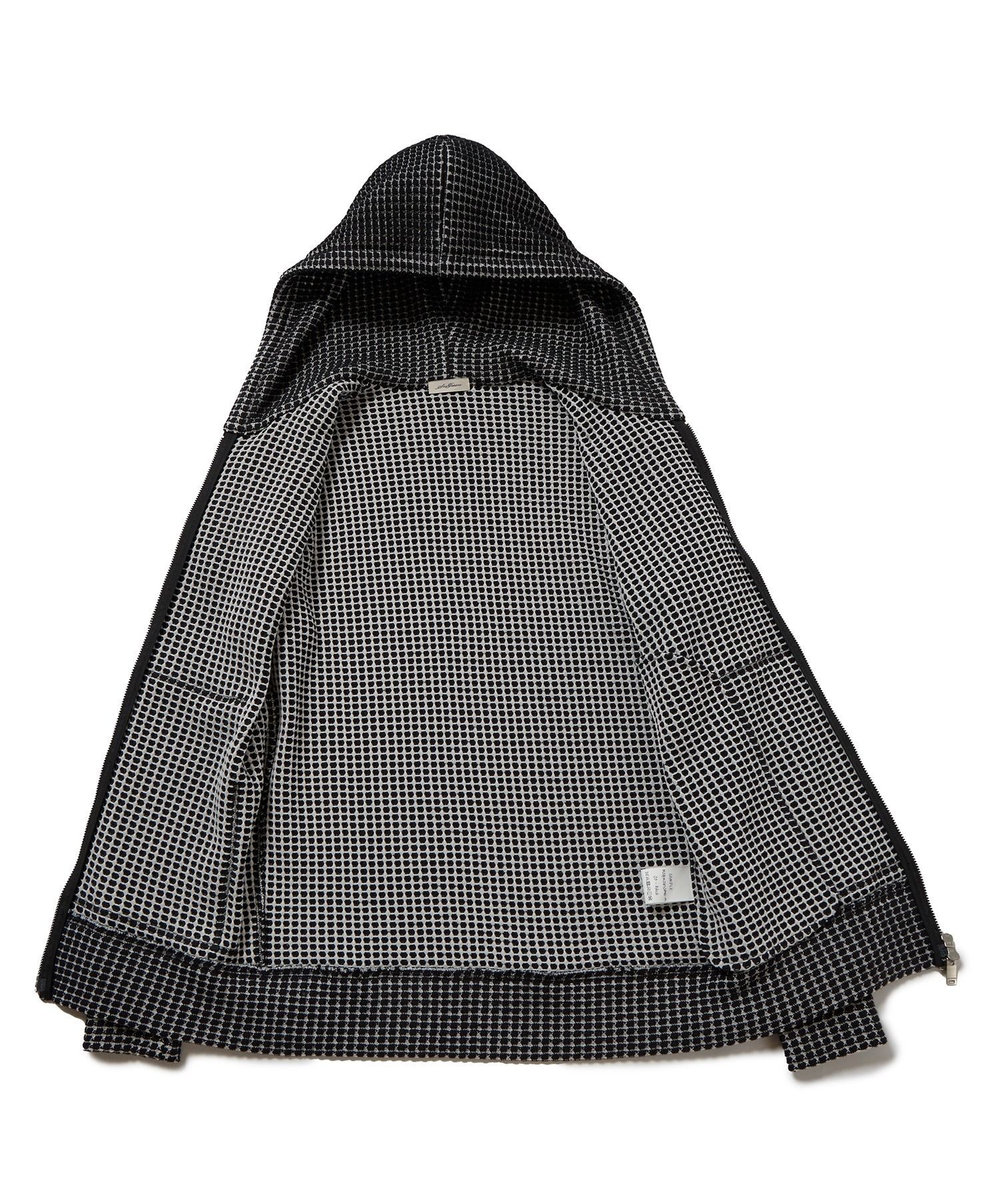 MEN'S BIGI 【Seagreen/シーグリーン】ビッグワッフルパーカ ブラック