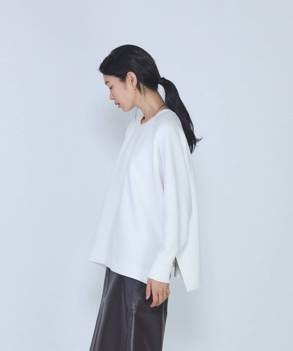1er Arrondissement エアリーダンボールポンチョトップス オフホワイト