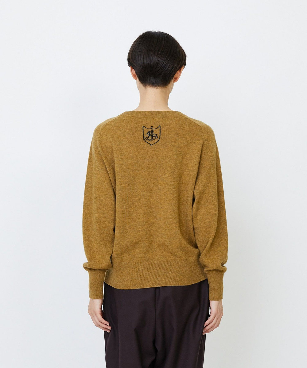 LOISIR 【アーティストコラボ】LOISIR×TORANEKOBONBONインターシャニットプルオーバー マスタード