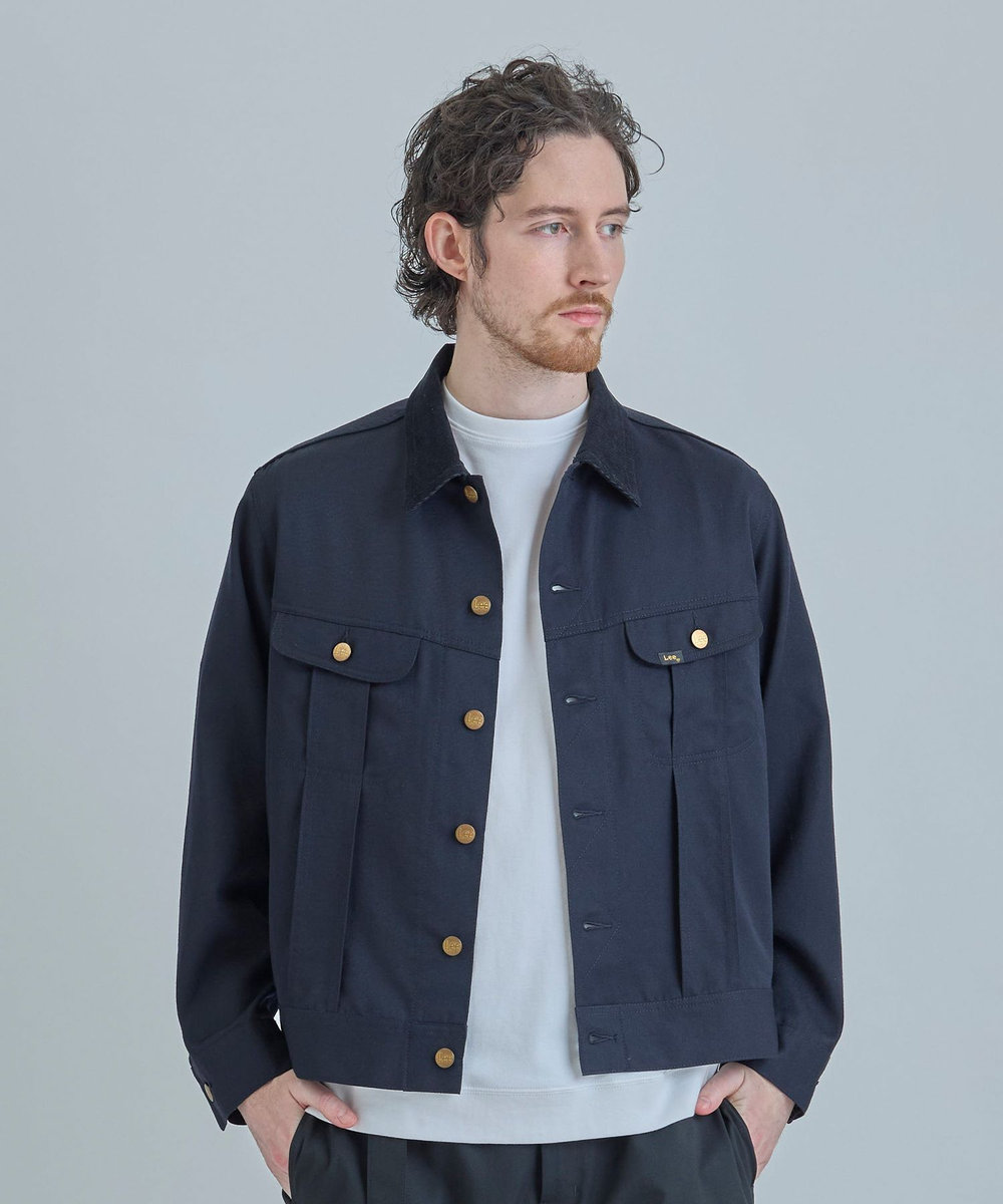MEN'S BIGI 【LEE/リー】別注 エクスクルーシブ STORM RIDER ジャケット ネイビー