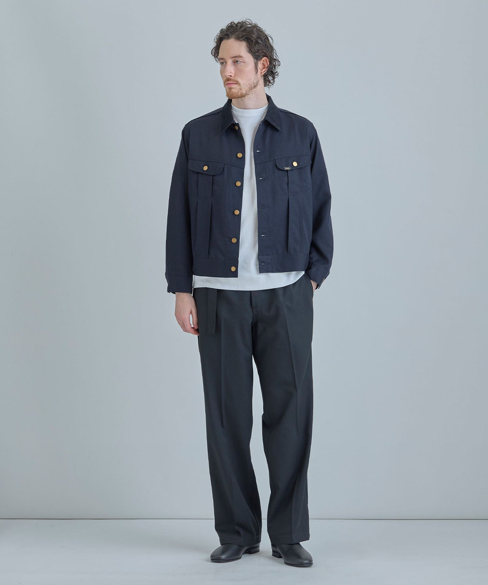 MEN'S BIGI 【LEE/リー】別注 エクスクルーシブ STORM RIDER ジャケット ネイビー