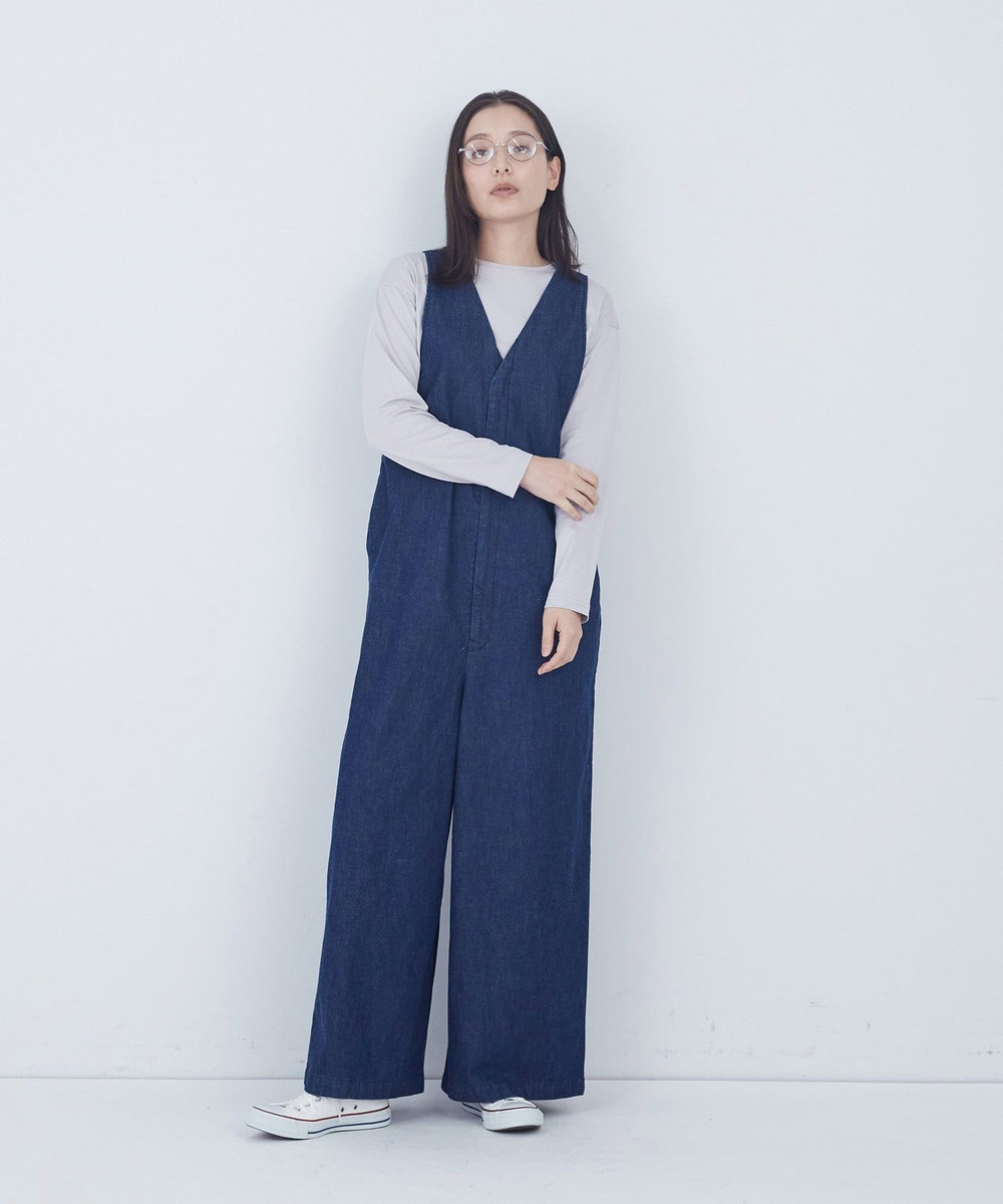 ADIEU TRISTESSE 刺繍入りロングスリーブＴシャツ ピンク