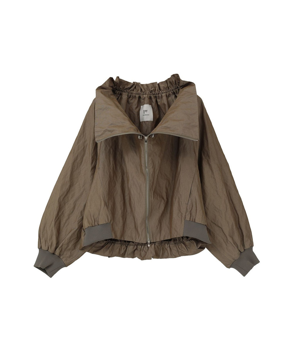 1er Arrondissement Gruppocinqueメモリーツイルブルゾン カーキ