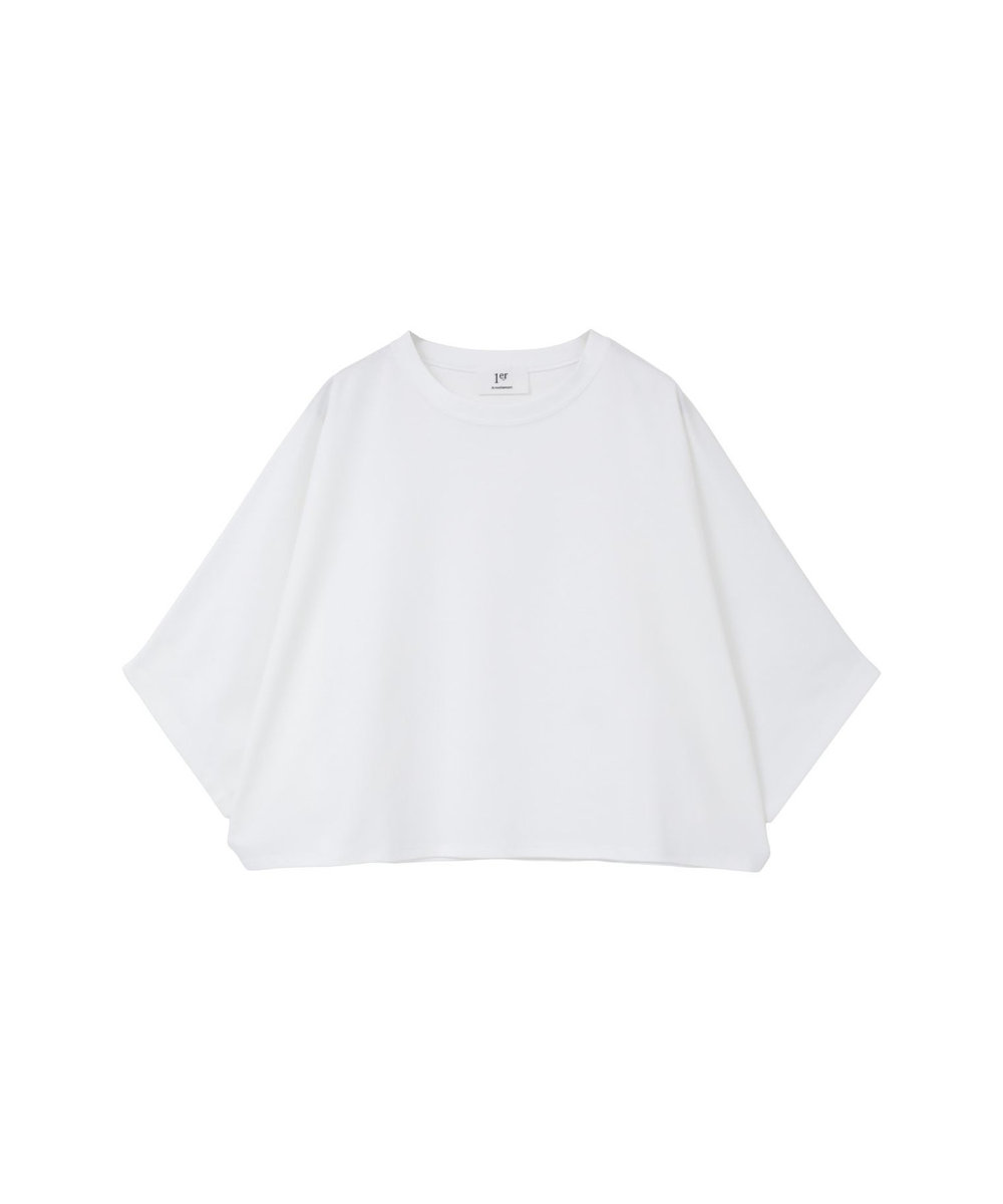 1er Arrondissement ハイゲージポンチクロップドＴシャツ オフホワイト