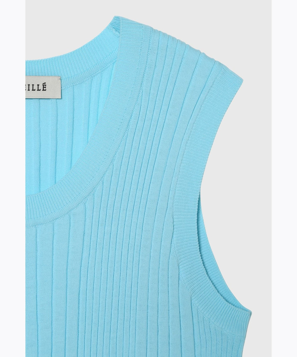 DÉPAREILLÉ COTTON NO SLEEVE / コットンノースリーブ ミント
