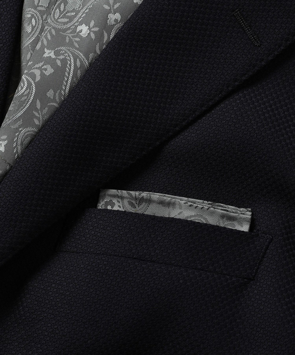 MEN'S BIGI 【ACTIVE TAILOR】ミックスヤーンテーラードジャケット ダークネイビー