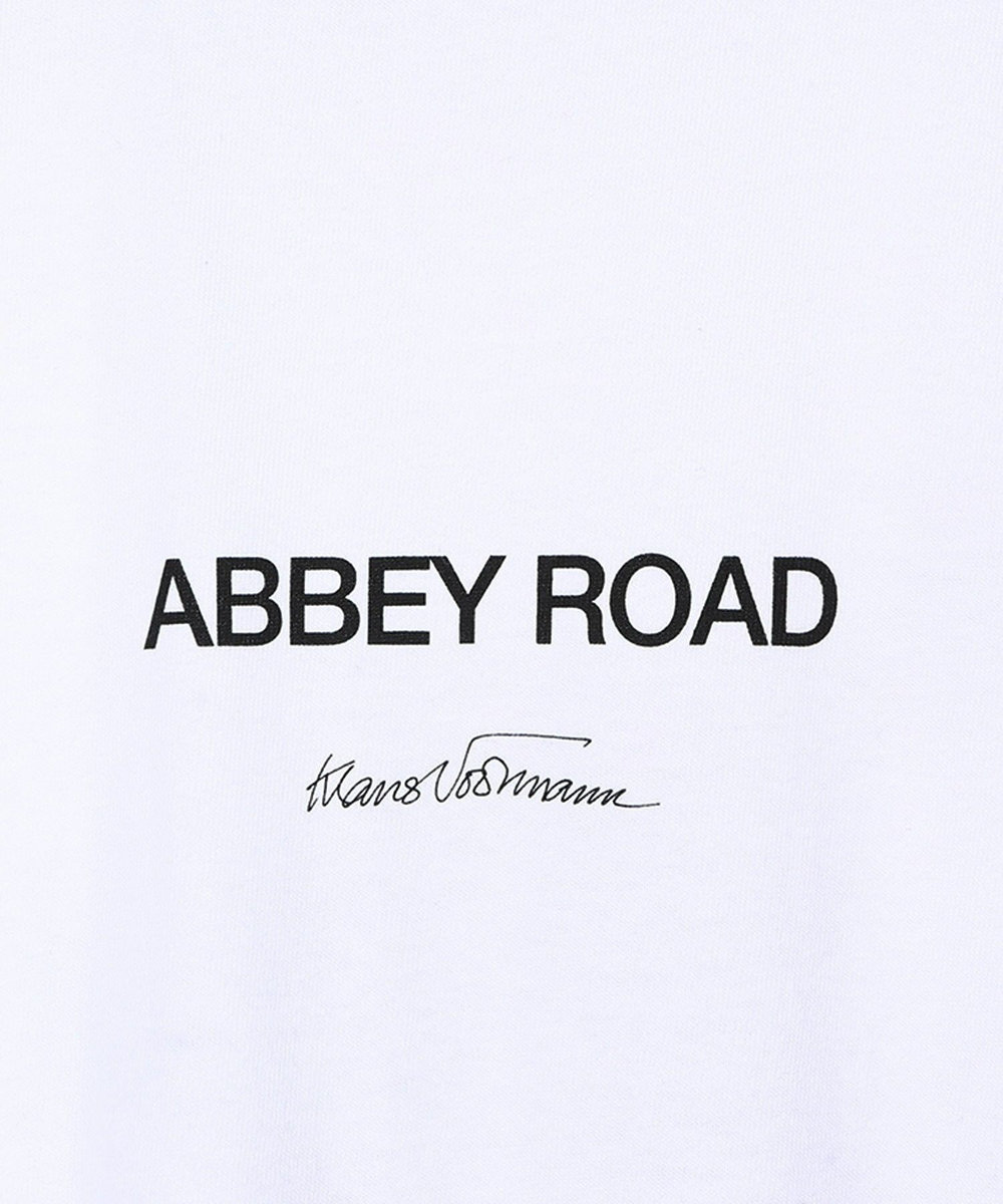 MEN'S BIGI 【THE CULTURE CODE x Klaus Voormann x MEN'S BIGI 】 別注プリントTシャツ＜Abbey Road＞ ホワイト