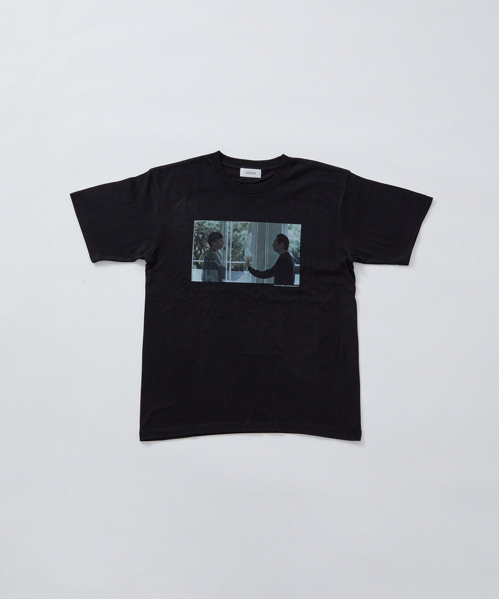 LOISIR 【映画『徒花-ADABANA-』コラボ】フォトTシャツ ブラック