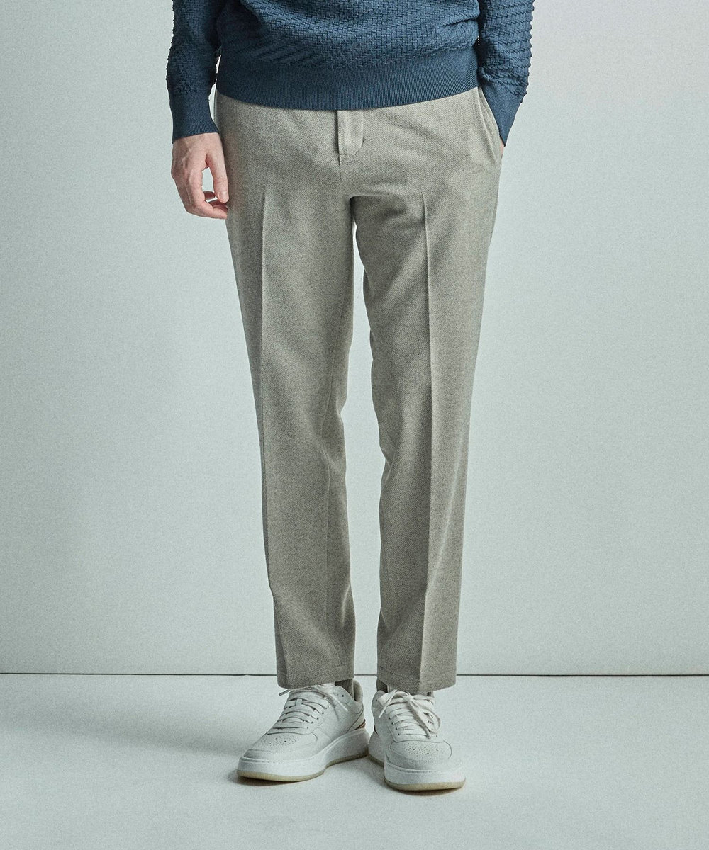 MEN'S BIGI 【COLE HAAN/コール ハーン】別注 ストレッチツイルパンツ＜2WAYストレッチ＞ ベージュ
