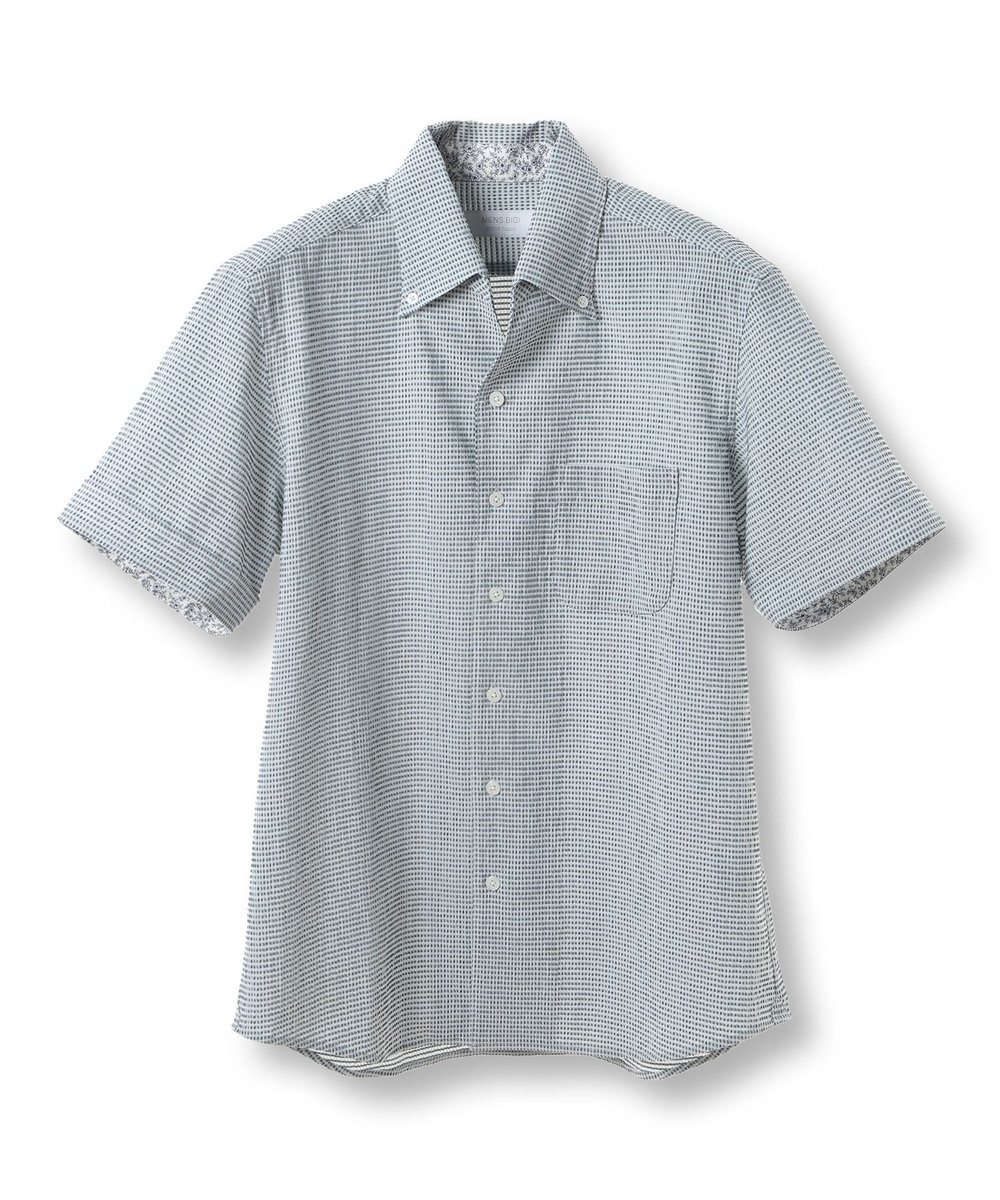 MEN'S BIGI 【ACTIVE TAILOR/アクティブテイラー】カールマイヤーボタンダウンシャツ ホワイト系その他