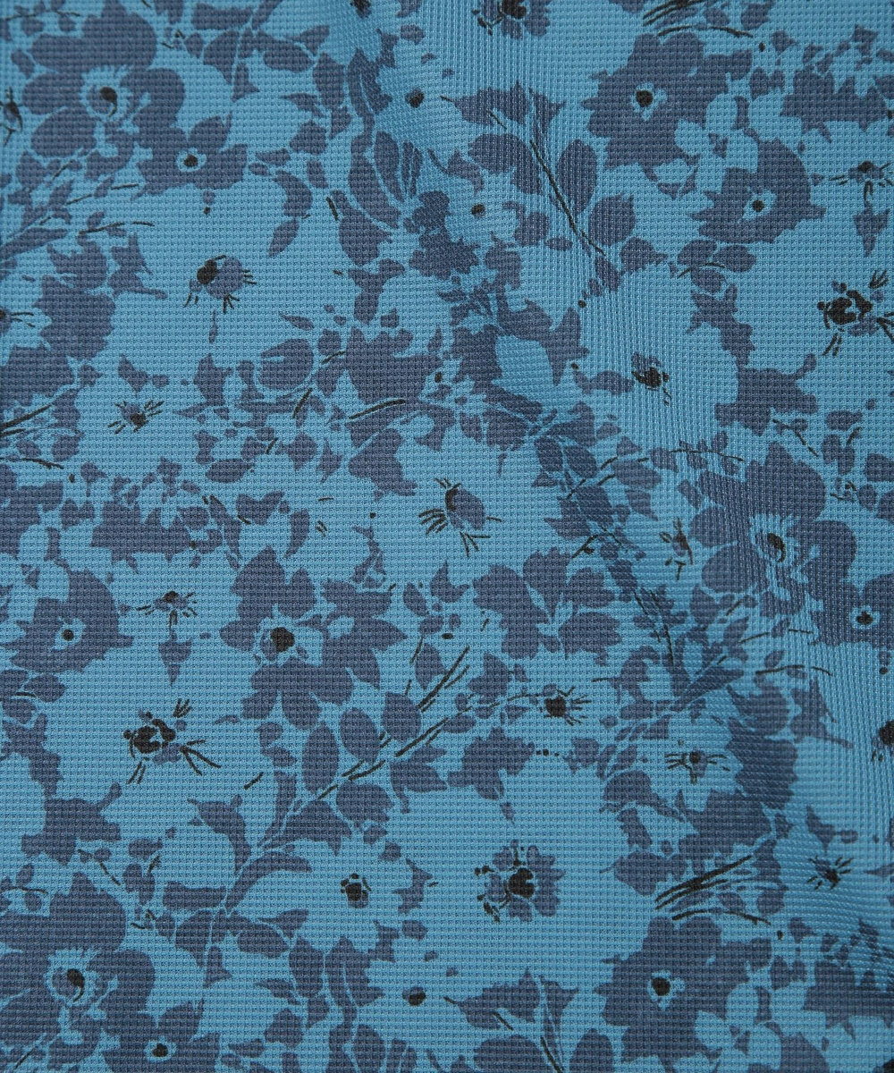 MEN'S BIGI 【LIBERTY】吸水速乾アーカイブ花柄ポロシャツ ネイビー