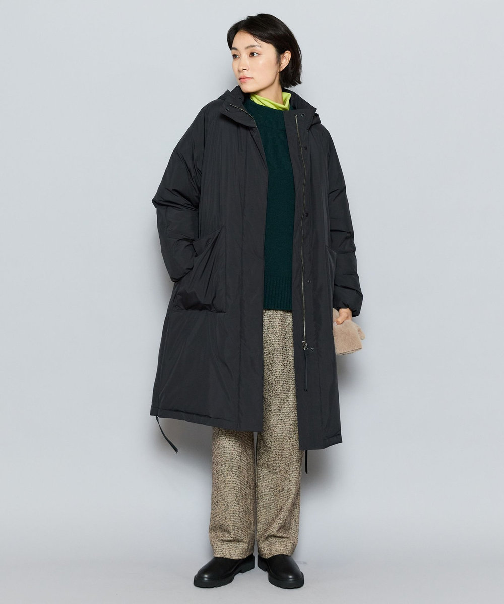 L'EQUIPE カシミヤ混ボトルネックセーター グリーン
