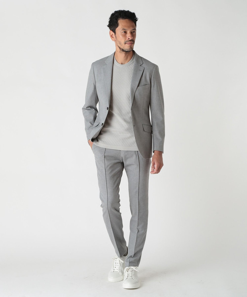 MEN'S BIGI 360度ストレッチTRパンツ〈接触冷感〉 グレー
