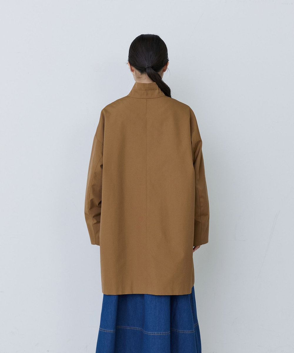 congés payés ADIEU TRISTESSE ライナー付きスタンドカラーコート ベージュ