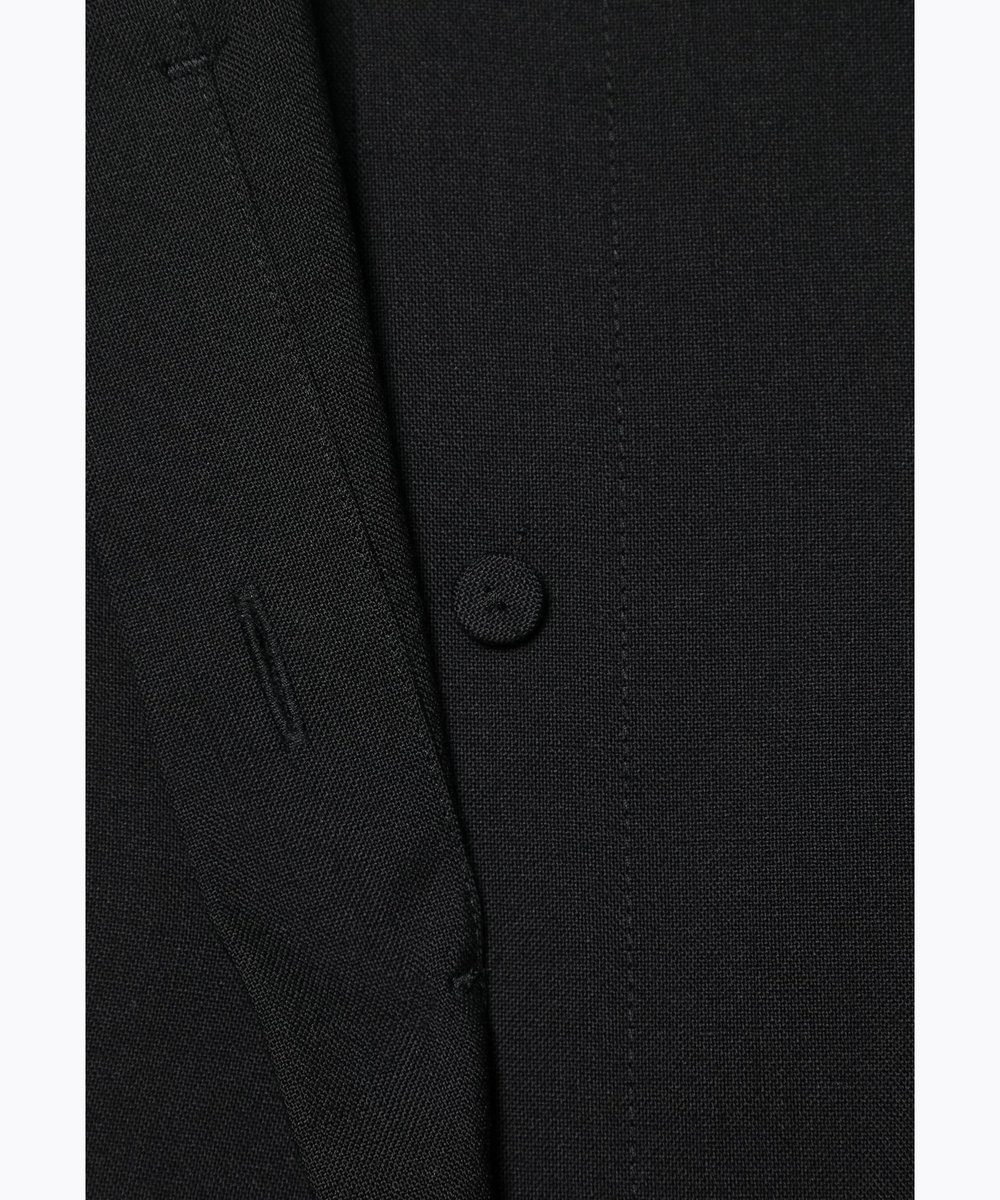 DÉPAREILLÉ WOOL TORO BACKSHAN BLOUSE / ウールトロバックシャンブラウス ブラック