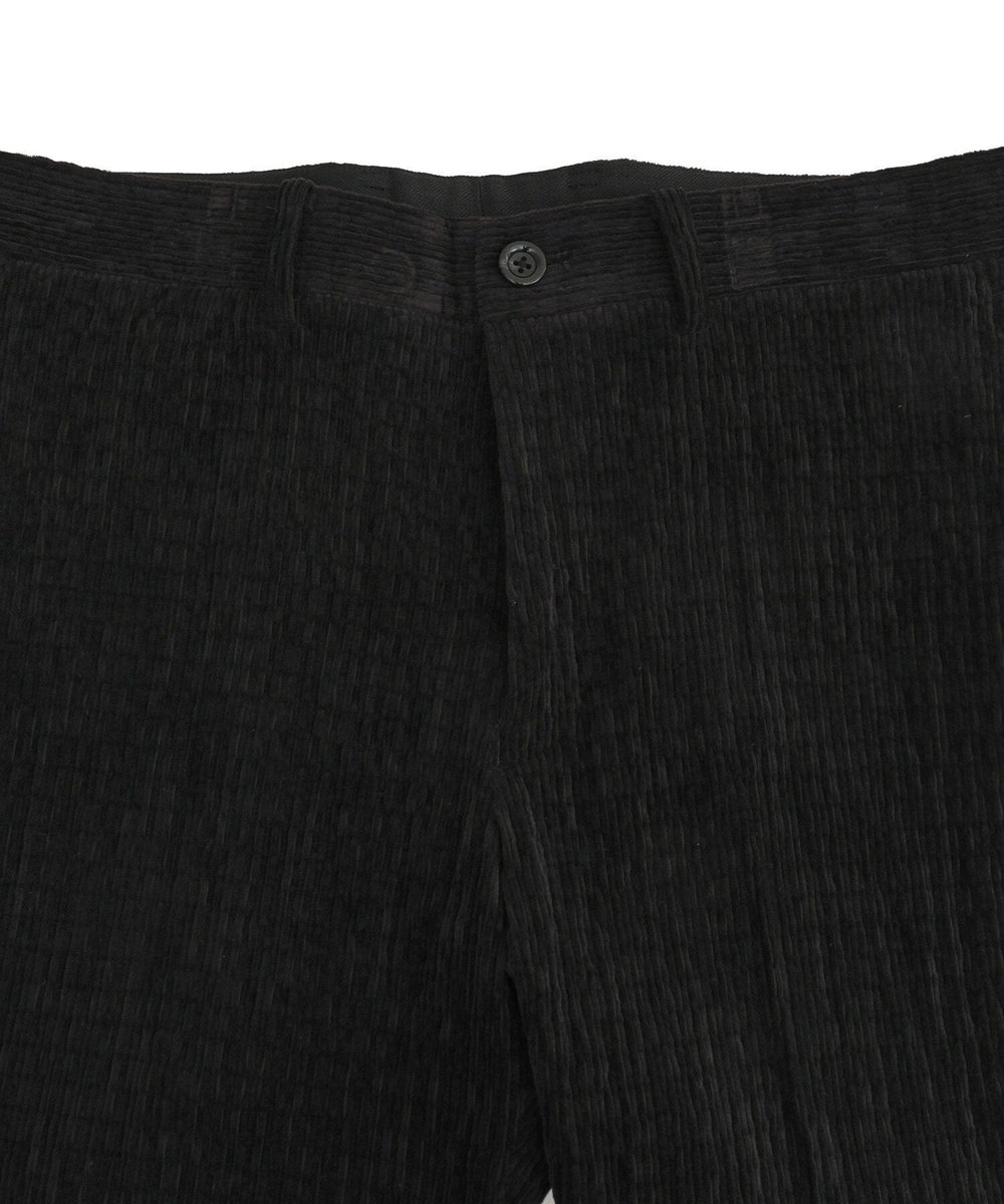 MEN'S BIGI シャーリングコーデュロイパンツ＜ストレッチ＞ ブラック