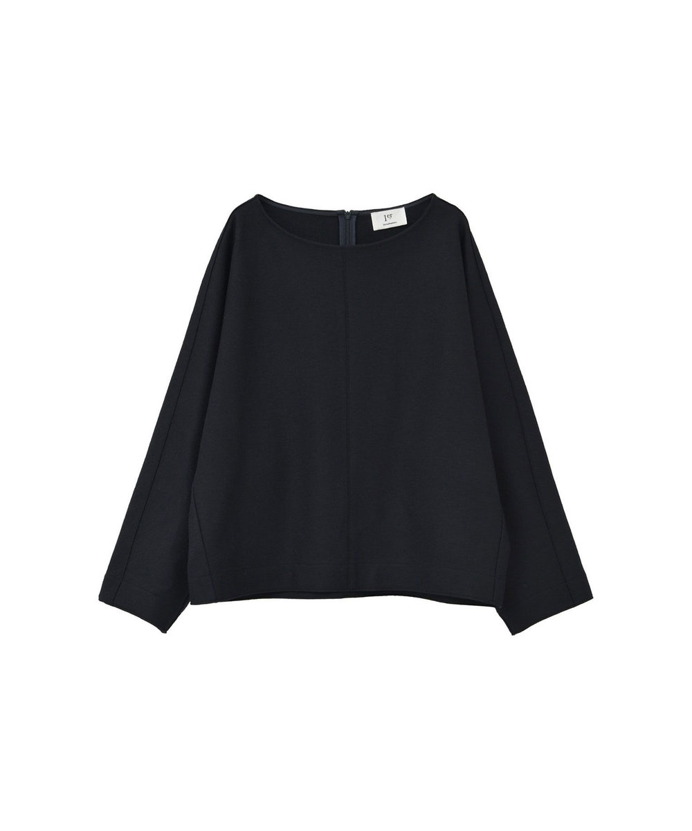 1er Arrondissement ウールスムースドルマントップス ネイビー