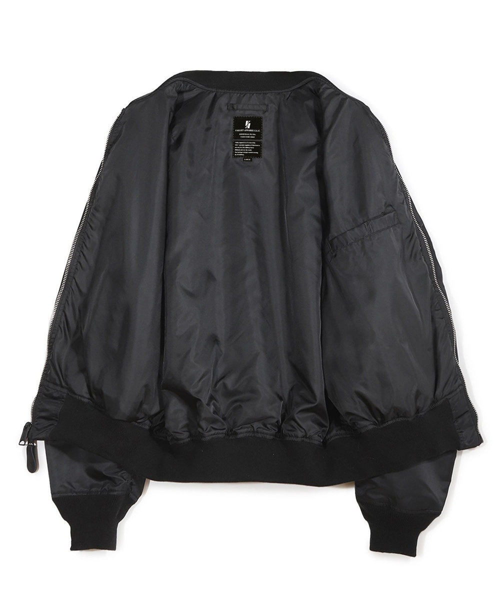 MEN'S BIGI 【TODAY edition x VALLEY APPAREL】グラフィックプリントL-2Bブルゾン ブラック