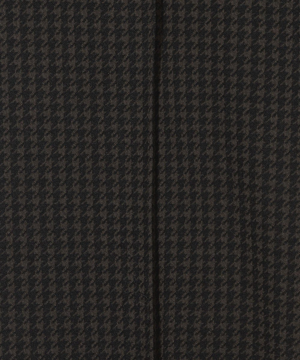 MEN'S BIGI 【50th Anniv . 中田 慎介】 SUEDE LIKE/HOUND’S TOOTH TRACK PANTS ブラウン