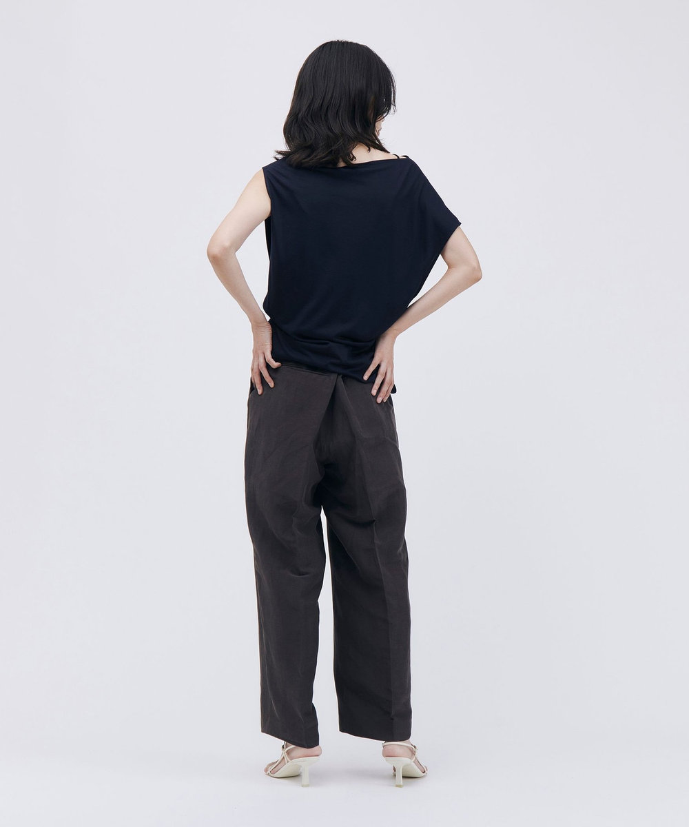 unbilanc フォードワイドパンツ ブラウン