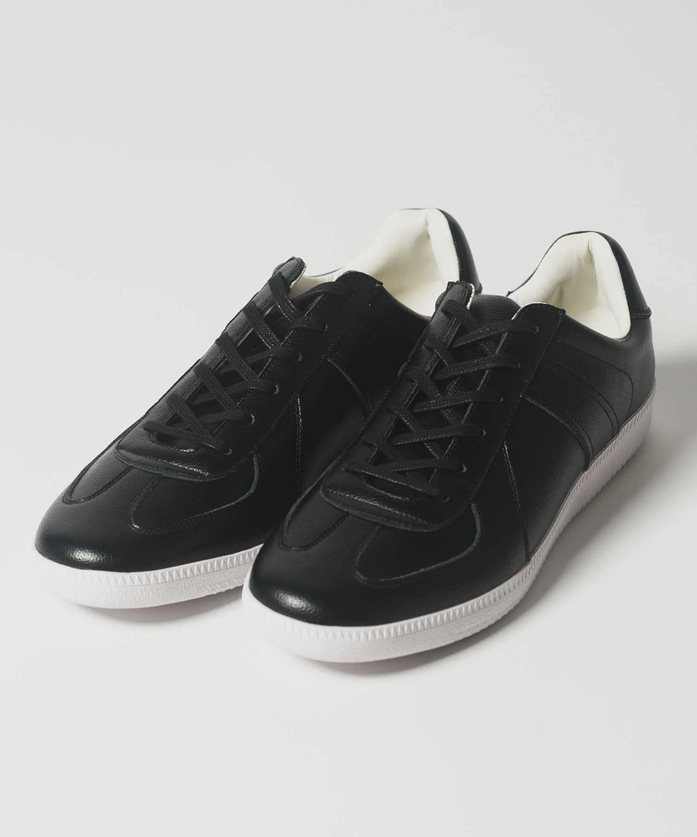 UNION STATION 【UNION STATION by MEN’S BIGI 】REPRODUCT MILITALY GERMAN TRAINER ジャーマントレーナー ブラック
