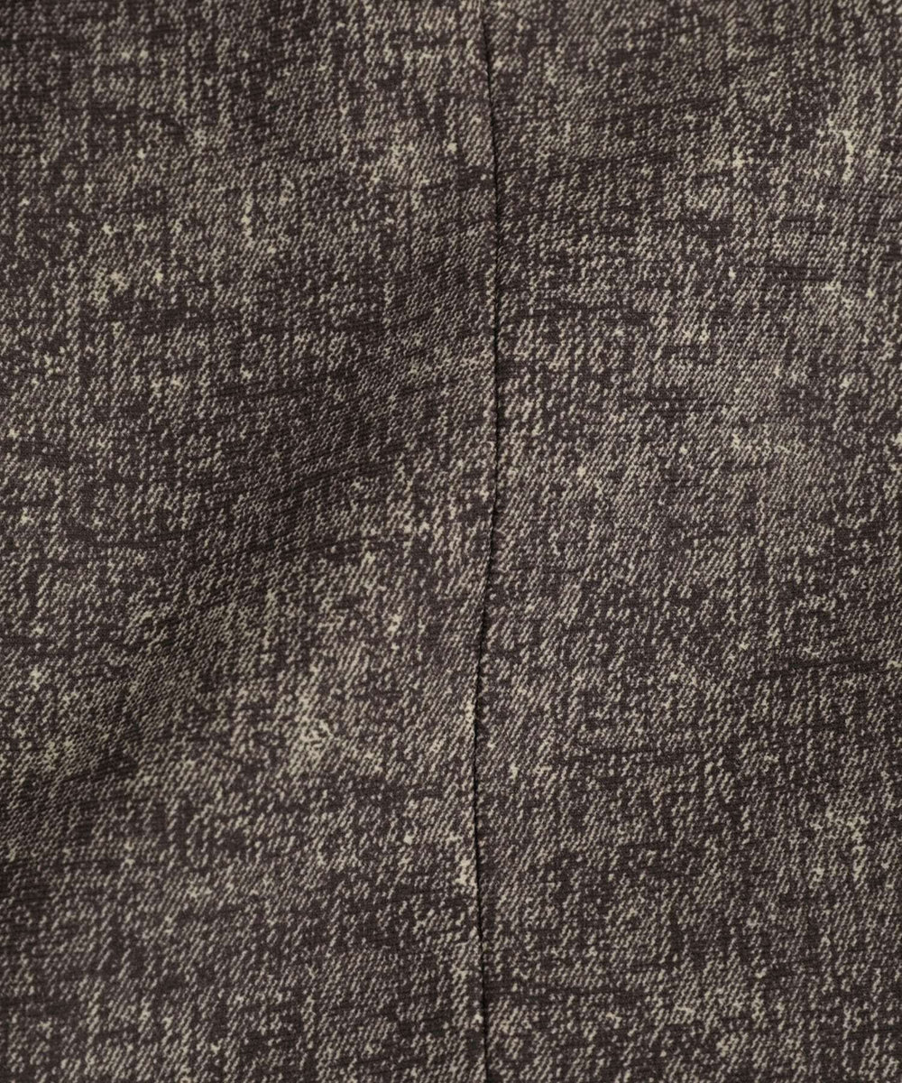 MEN'S BIGI 【ACTIVE TAILOR/アクティブテイラー】ヒートパフォーマーツイード調プリントジャケット ブラウン