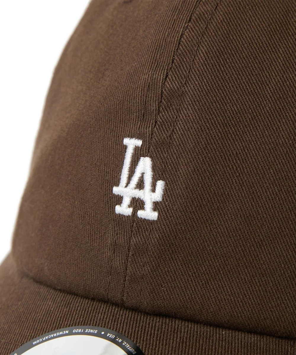 UNION STATION NEWERA カジュアルクラシックMLBミニロゴキャップ ブラウン