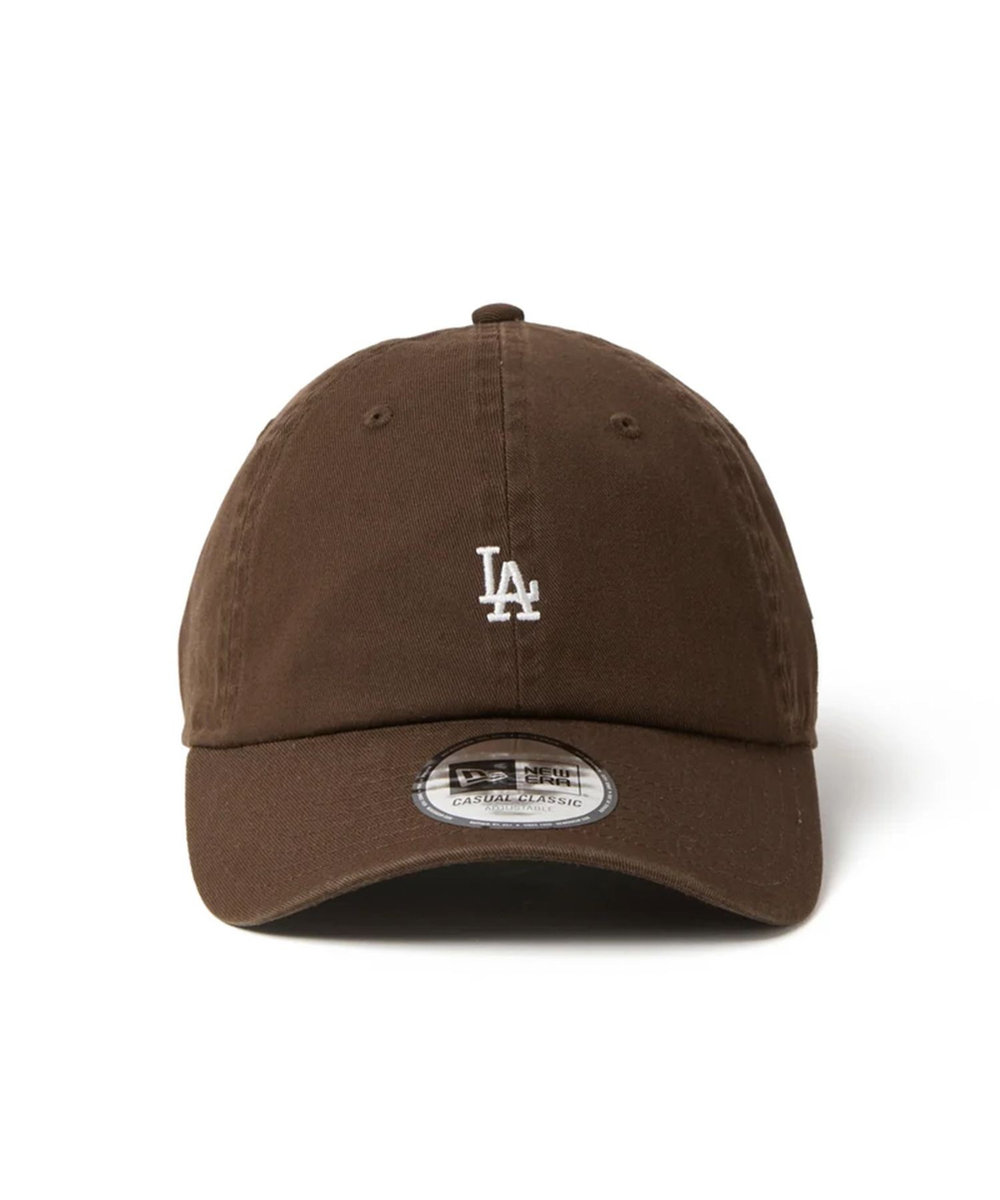 UNION STATION NEWERA カジュアルクラシックMLBミニロゴキャップ ブラウン