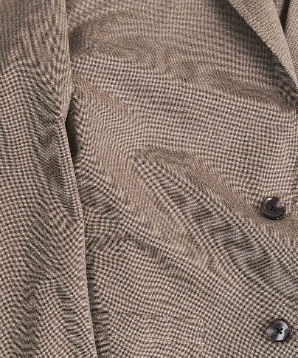 MEN'S BIGI Begin6月号掲載【COVEROSS W/カバロスダブル】別注 リカバリーセットアップジャケット＜血行促進/抗酸化作用/遠赤外線効果/ストレッチ＞ ベージュ