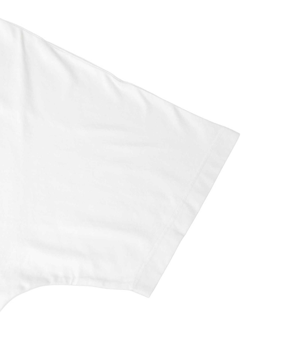 1er Arrondissement ＜AGOLDE （エーゴールドイー）＞ショルダーカットTシャツ ホワイト