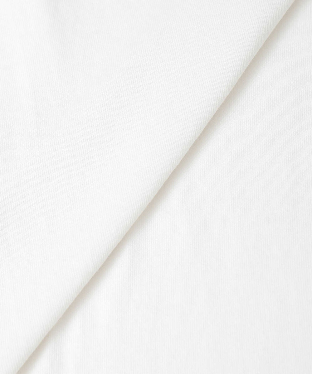 1er Arrondissement ＜AGOLDE （エーゴールドイー）＞ショルダーカットTシャツ ホワイト