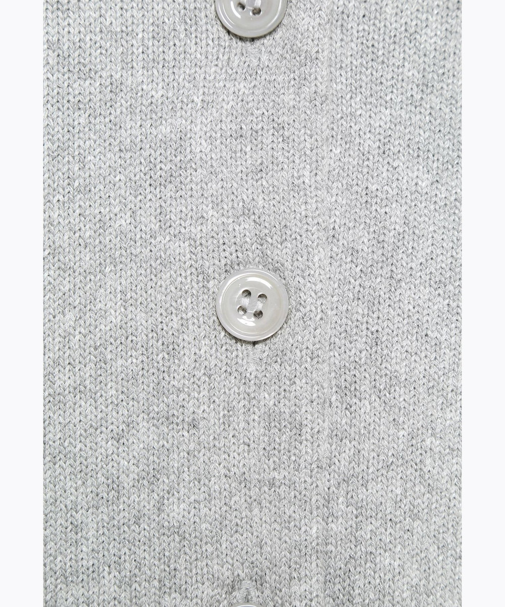 DÉPAREILLÉ VISCOSE LAME CARDIGAN / ヴィスコースラメカーディガン シルバー