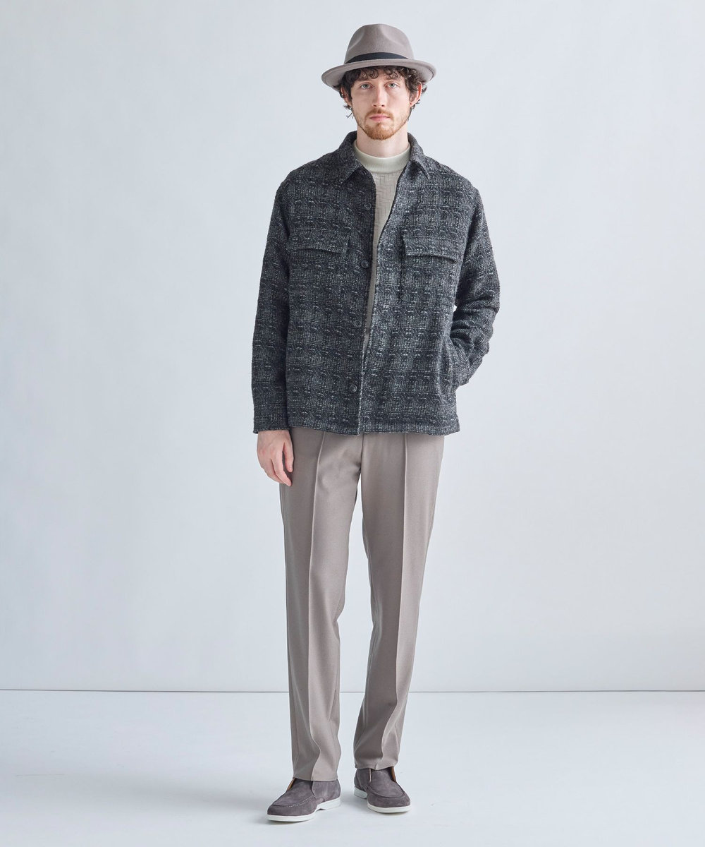 MEN'S BIGI RUBEN 中折れスタイリッシュハット グレー系その他