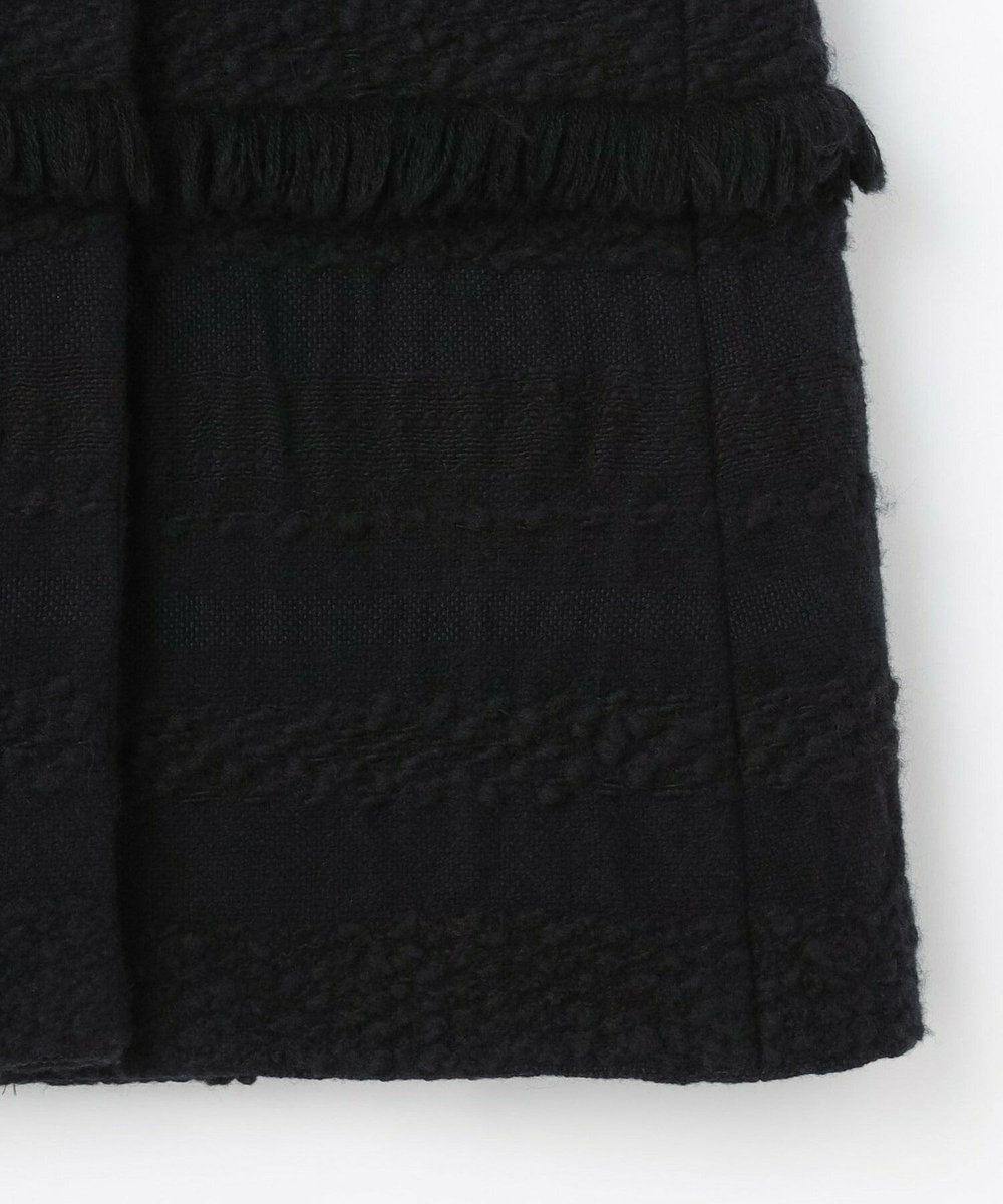 L'EQUIPE COUTURIER ロービングボーダーツイードジレ ブラック