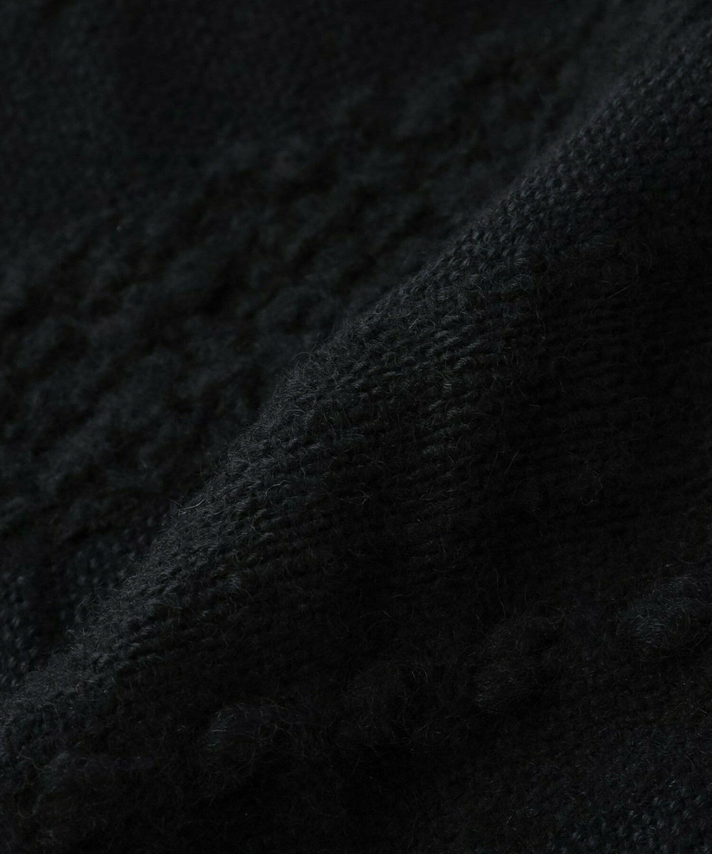 L'EQUIPE COUTURIER ロービングボーダーツイードジレ ブラック