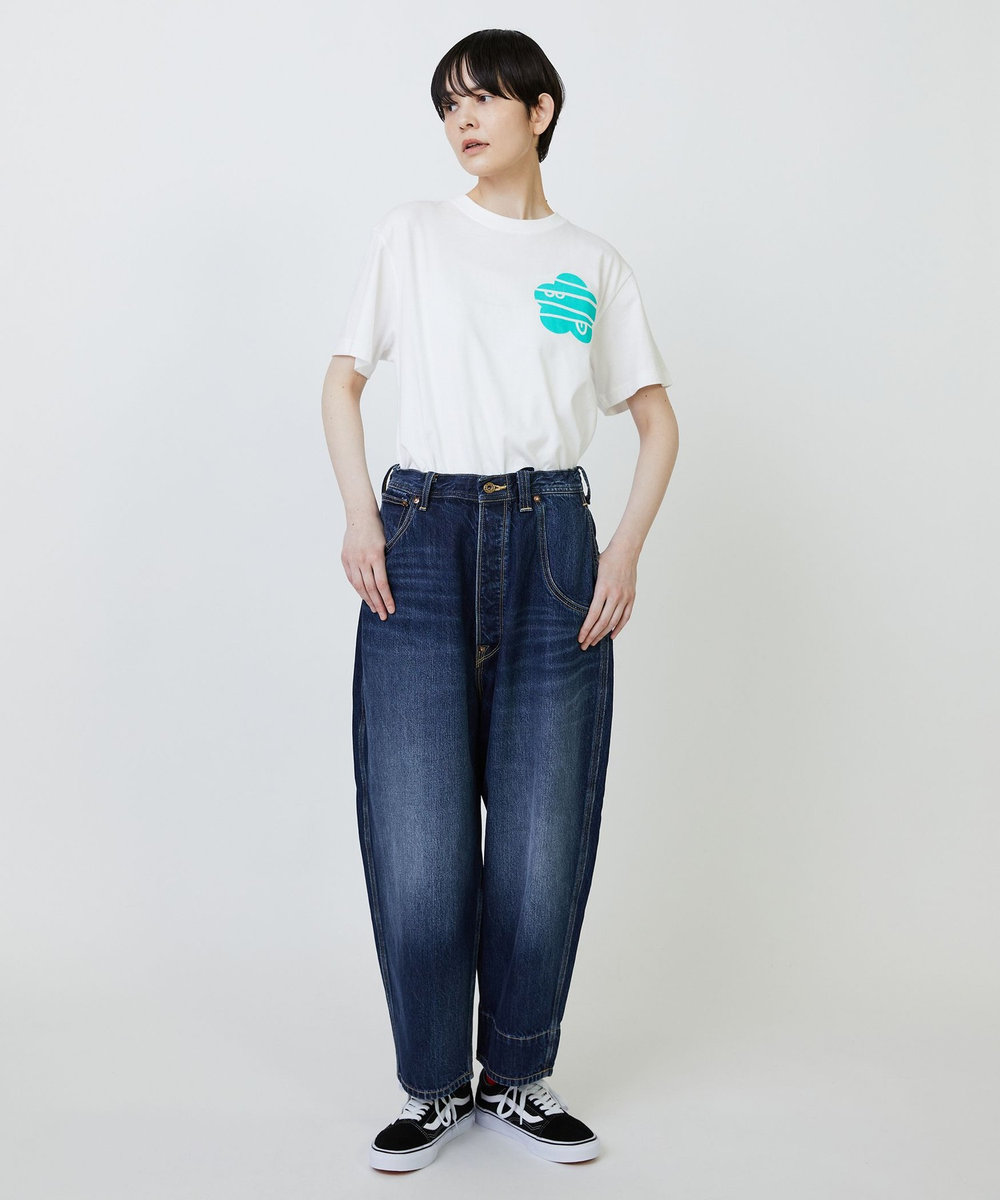 FRAPBOIS Lee×FRAPBOIS COW BOY PANTS ブルー