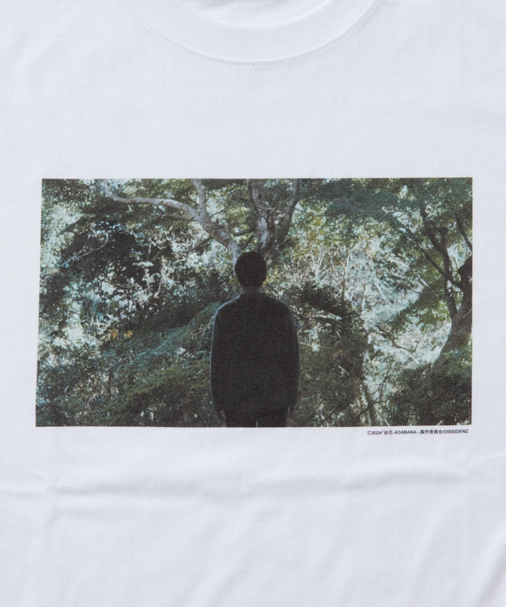 LOISIR 【映画『徒花-ADABANA-』コラボ】フォトTシャツ ホワイト系その他