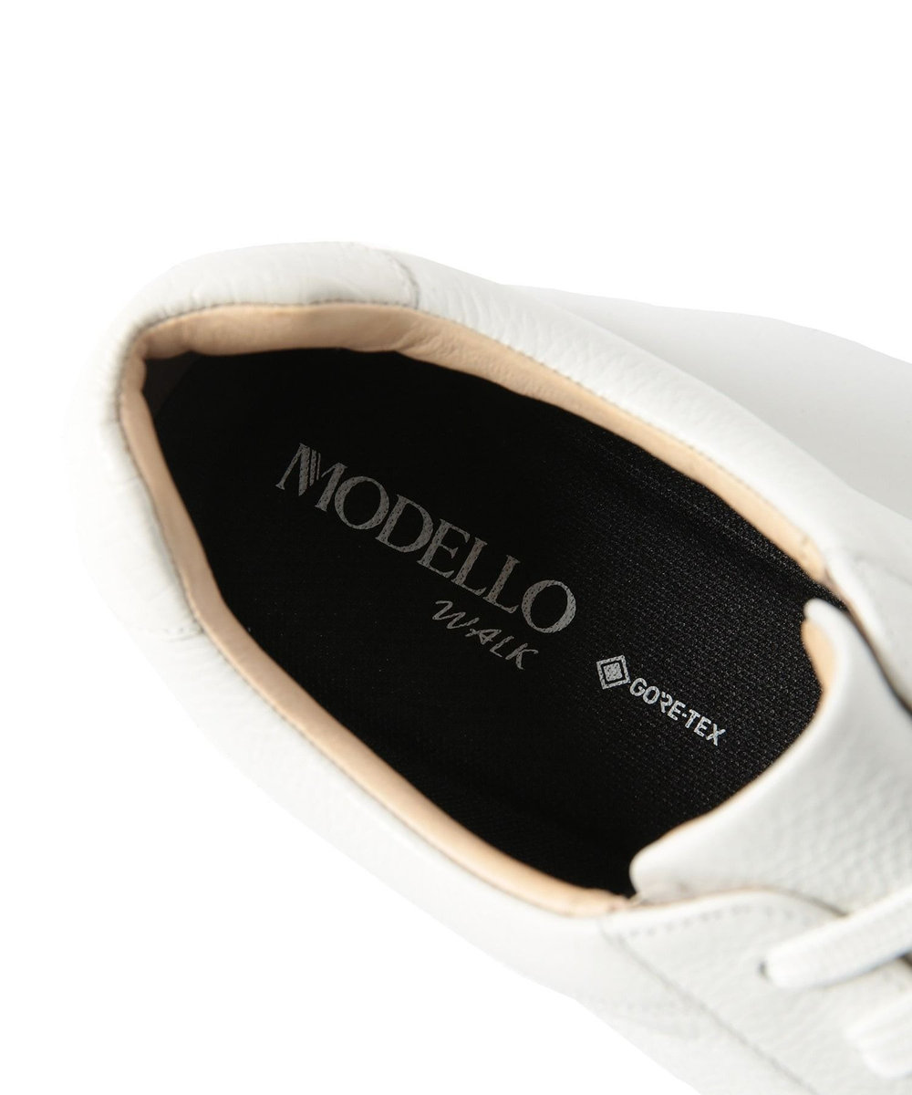 MEN'S BIGI 【MODELLO/モデロ】GORETEX別注レザースニーカー ホワイト